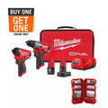M12 FUEL 12-Volt Lithium-Ion Brushless Cordless Hammer Drill and Impact Driver Combo Kit (2-Tool) with Cut off Saw